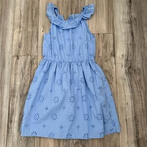 Crewcuts Light Blue Eyelet Kids Dress